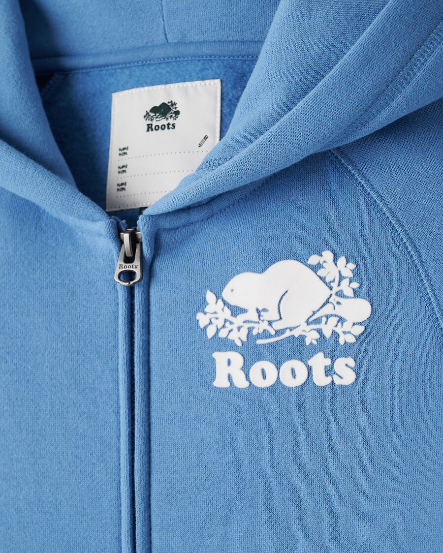 sweat à capuche zippé original bio pour enfants