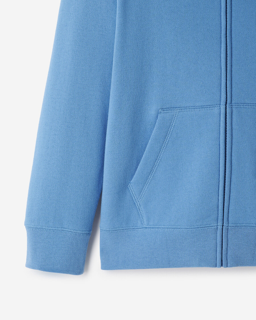 sweat à capuche zippé original bio pour enfants