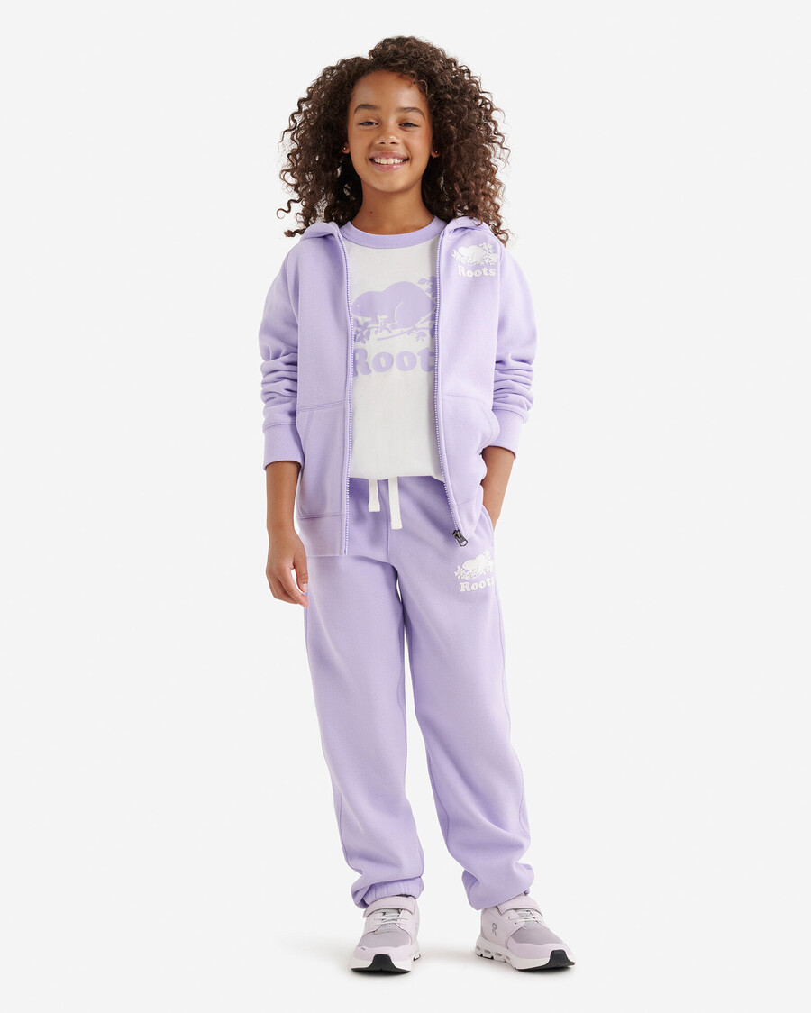sweat à capuche zippé original bio pour enfants