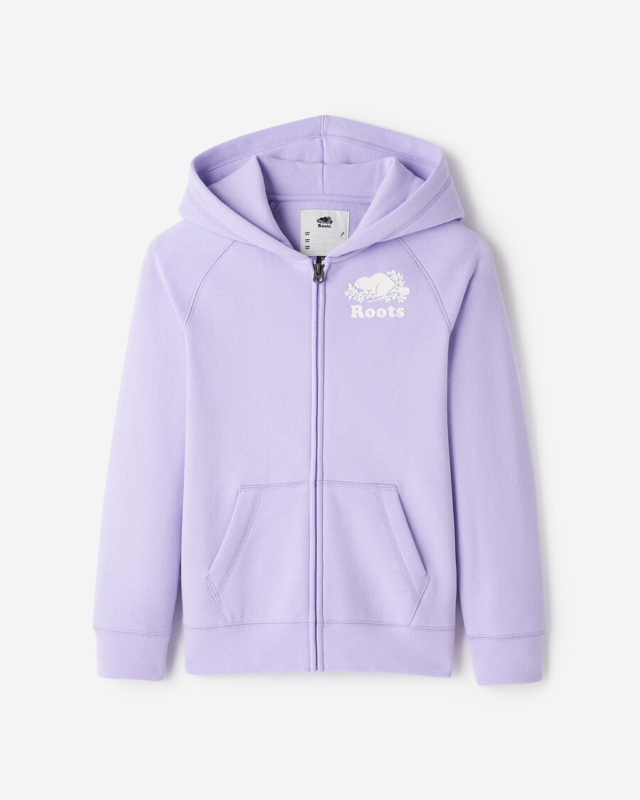 sweat à capuche zippé original bio pour enfants