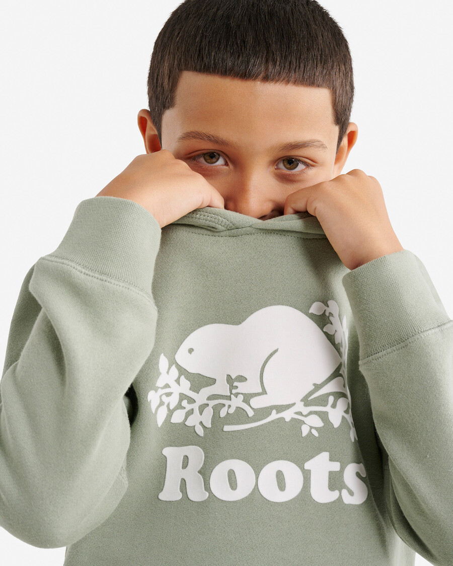 sweat à capuche kanga original bio pour enfants