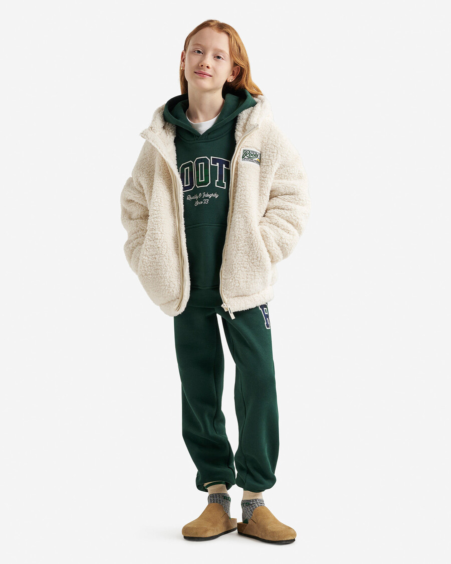 sweat à capuche à carreaux pour enfants