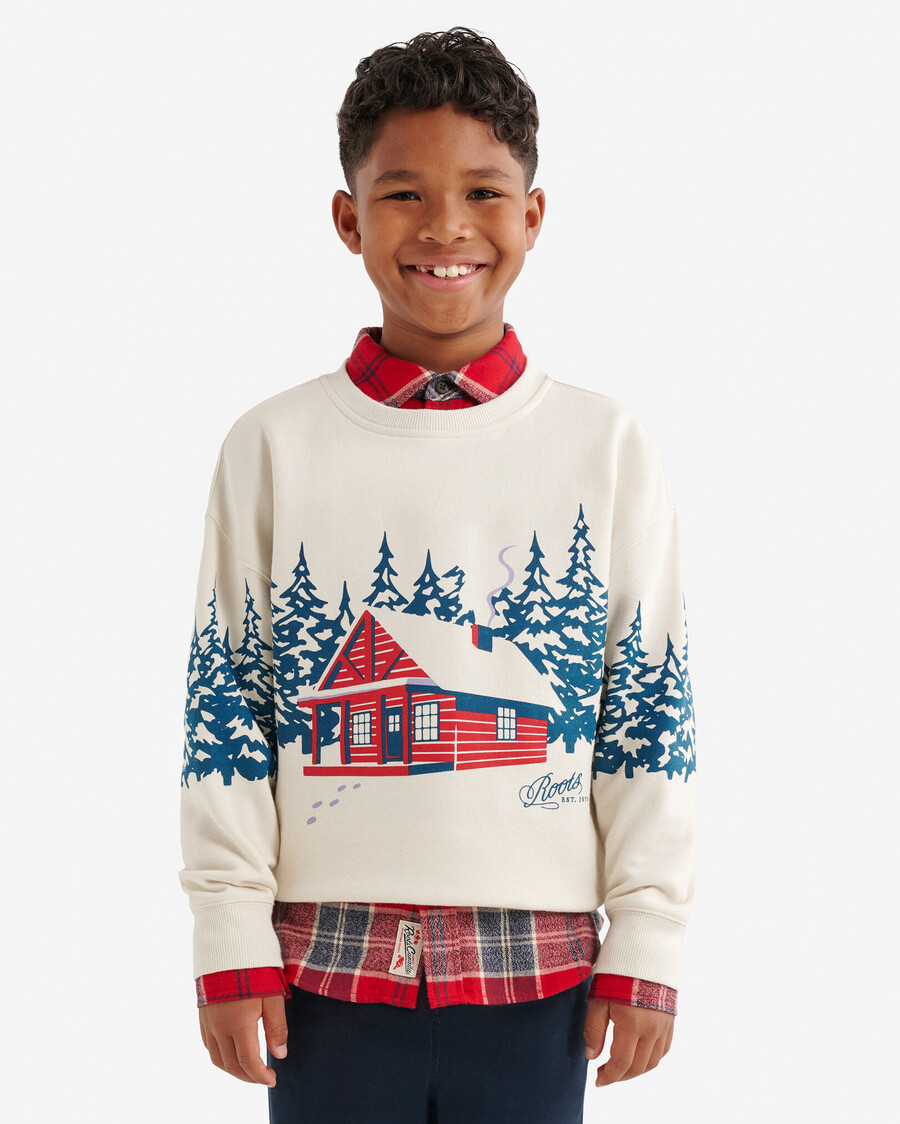 sweat-shirt de léquipe daménagement paysager de la cabane pour enfants