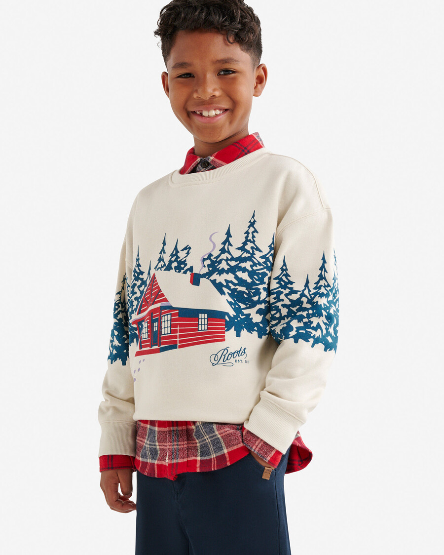 sweat-shirt de léquipe daménagement paysager de la cabane pour enfants