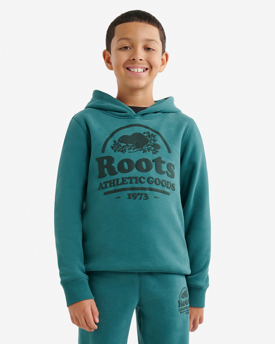 sweat à capuche pour enfants heritage beaver