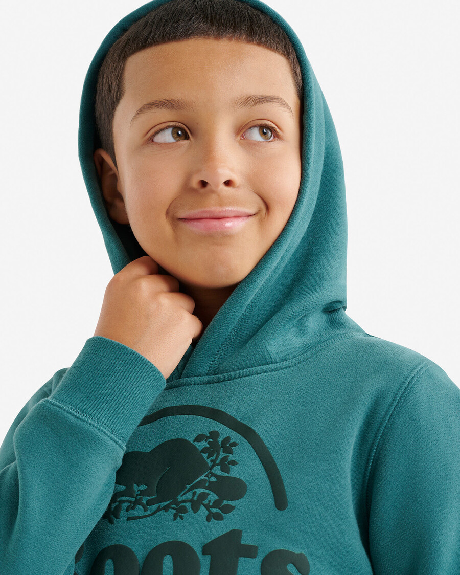 sweat à capuche pour enfants heritage beaver
