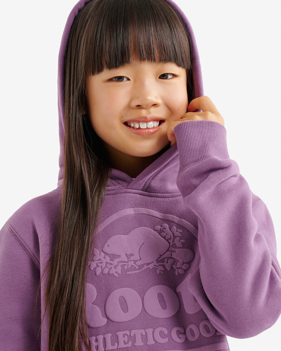 sweat à capuche pour enfants heritage beaver