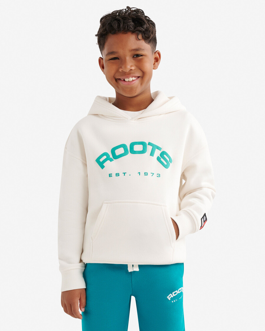 sweat à capuche kanga pour enfants de la marque alpine goods