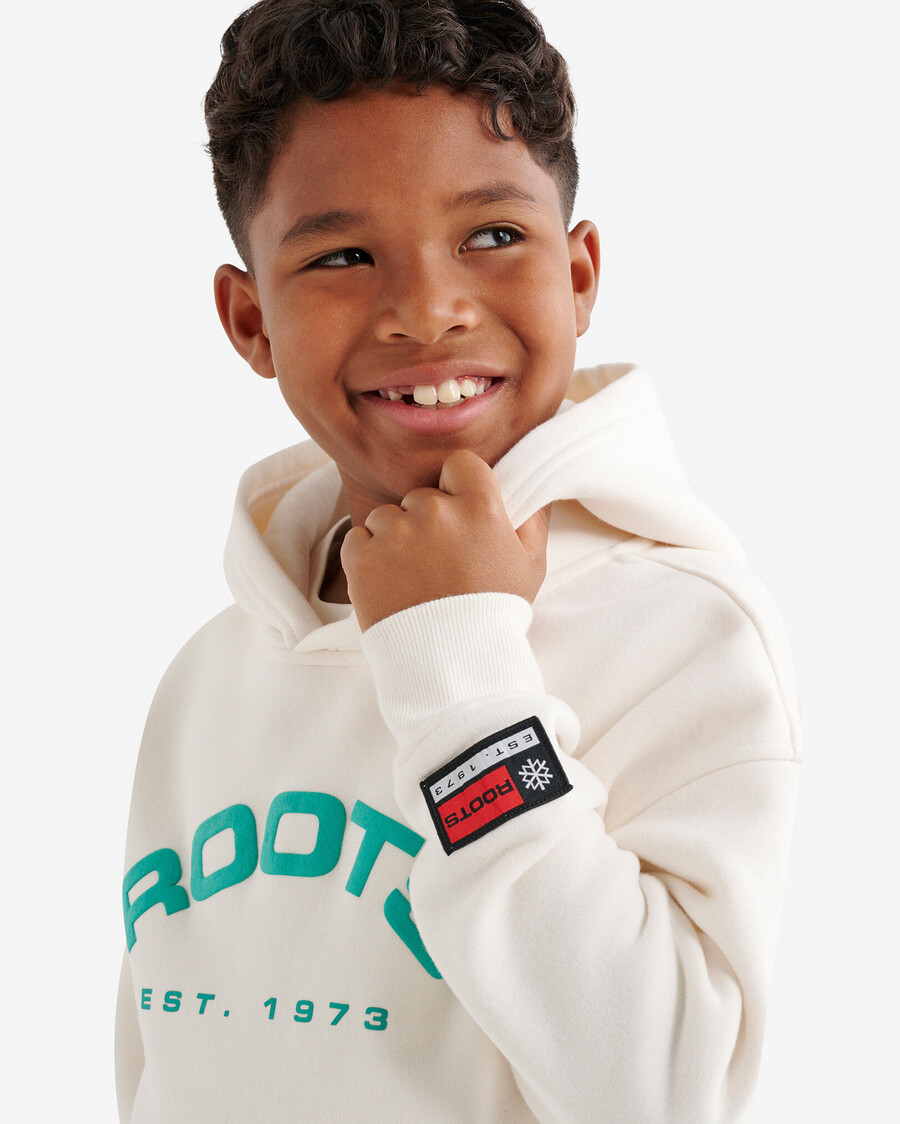 sweat à capuche kanga pour enfants de la marque alpine goods