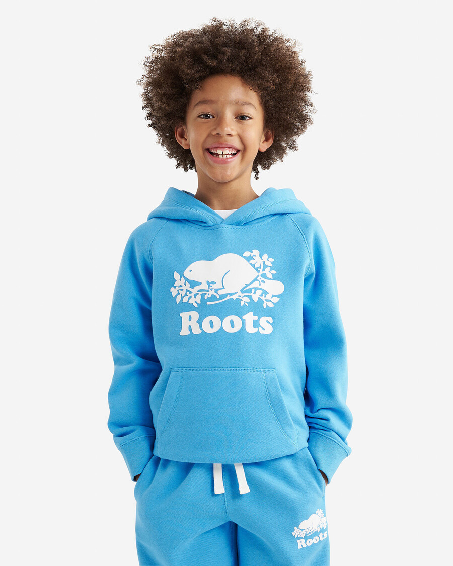 sweat à capuche kanga original bio pour enfants