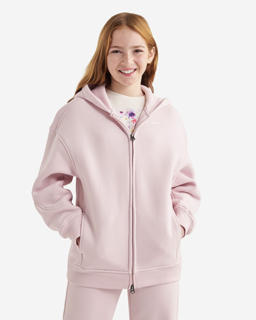 sweat à capuche zippé pour enfants