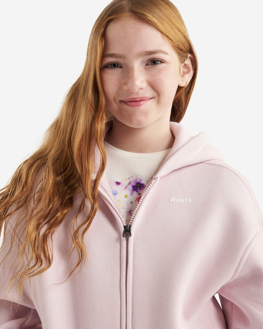 sweat à capuche zippé pour enfants