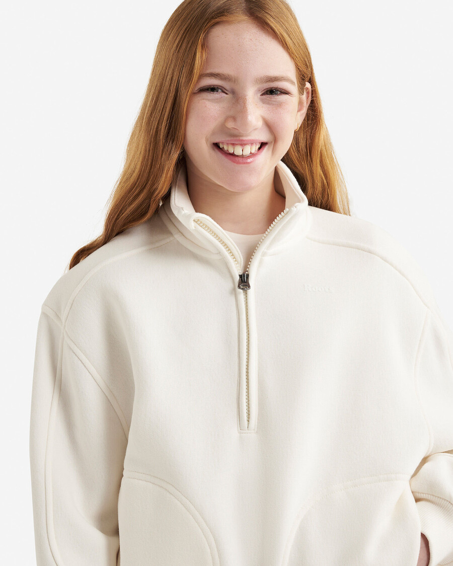 demi-zip nuage pour filles