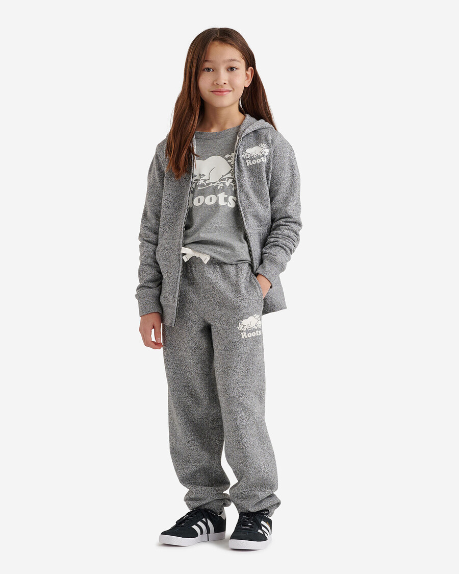 sweat à capuche zippé original bio pour enfants