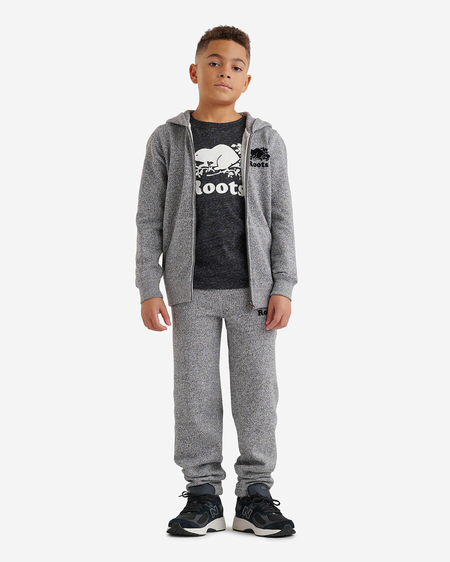 sweat à capuche zippé original bio pour enfants