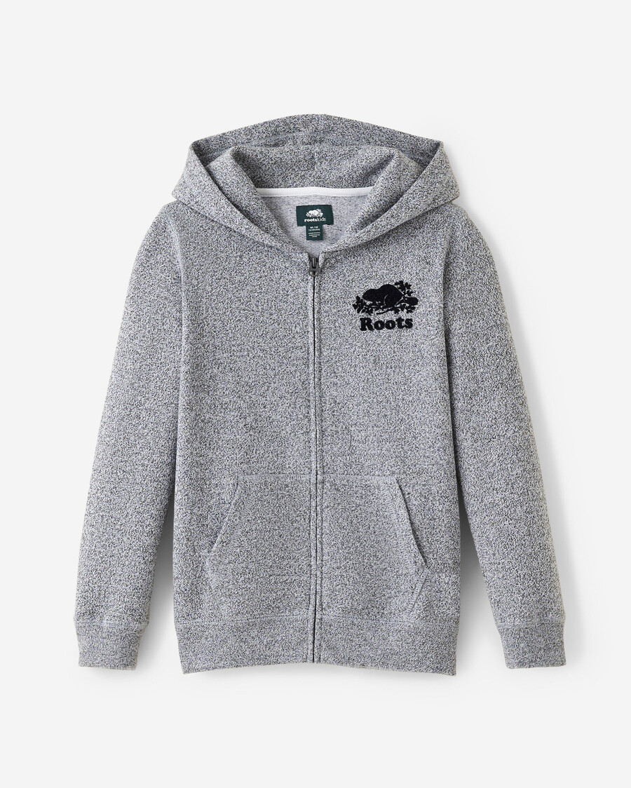sweat à capuche zippé original bio pour enfants