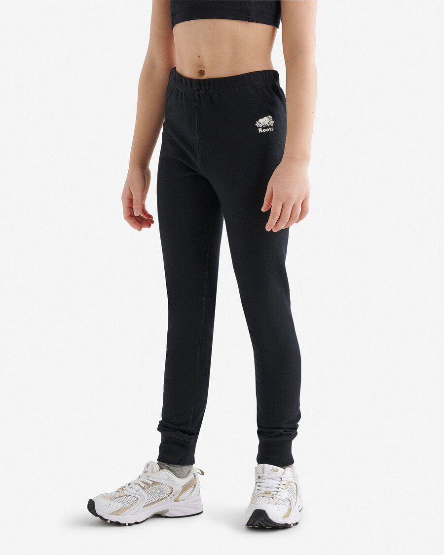 legging en polaire douce pour filles