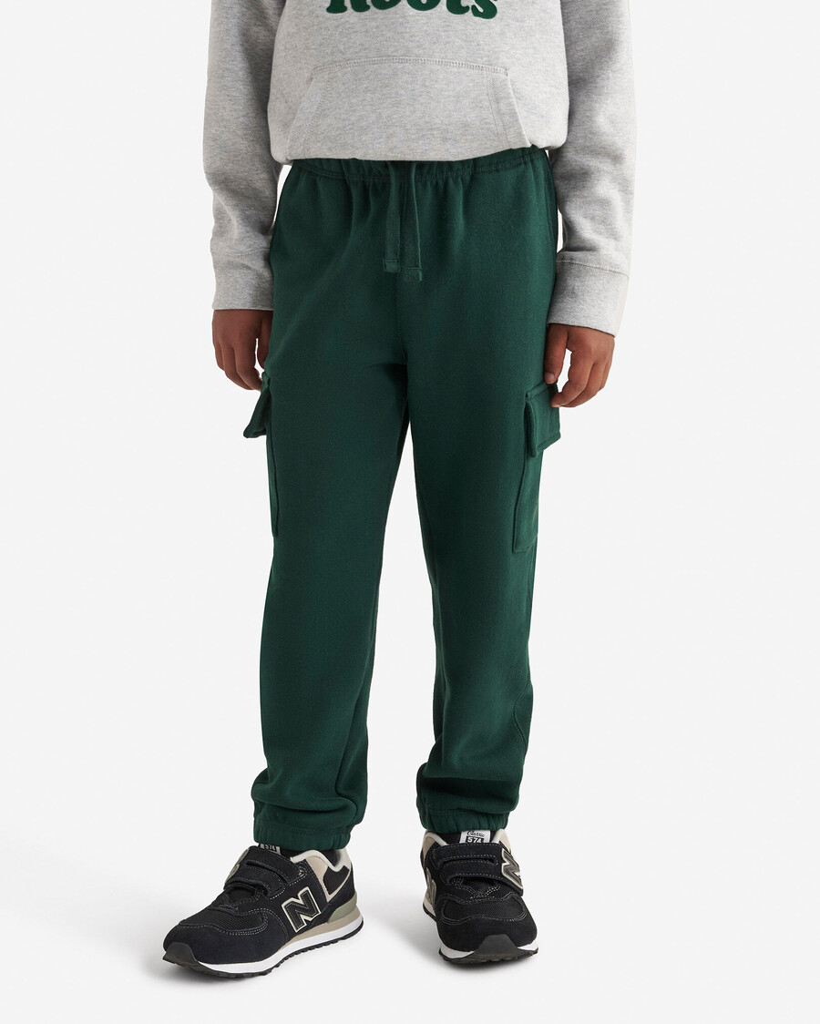 pantalon de survêtement cargo décontracté cooper organic pour enfants