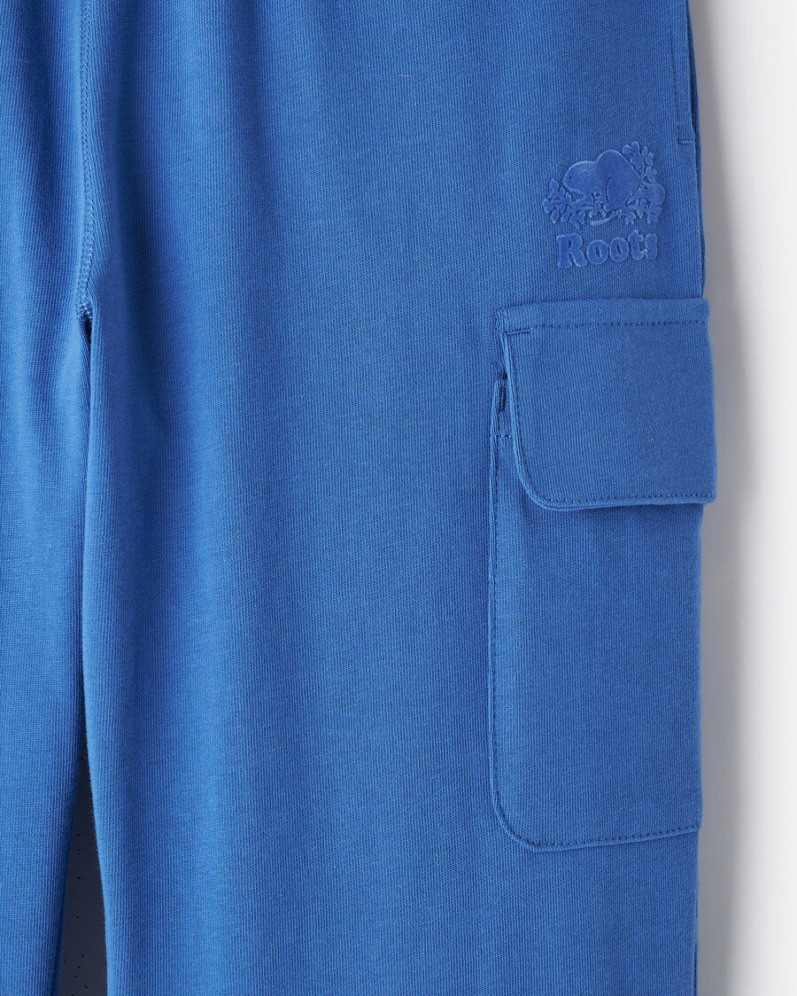 pantalon cargo en jersey épais cooper pour enfants