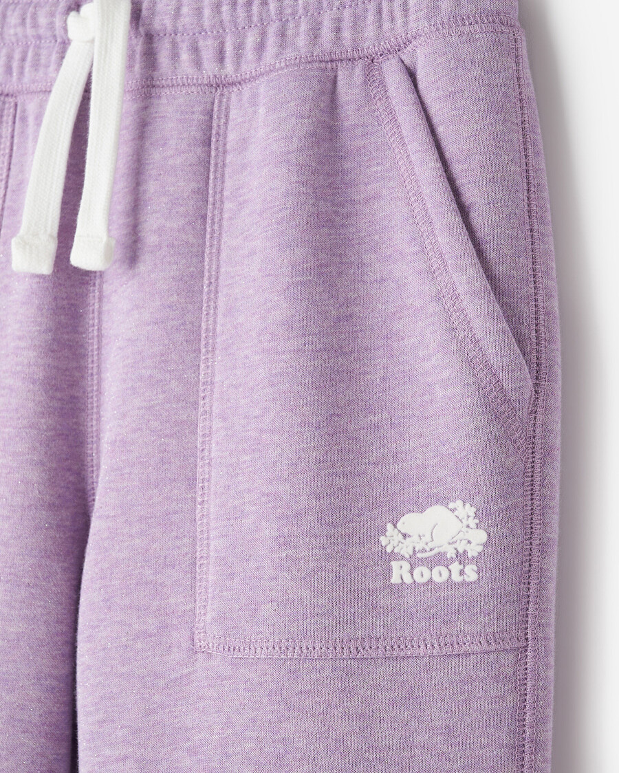 pantalon de survêtement pailleté cooper flare pour filles