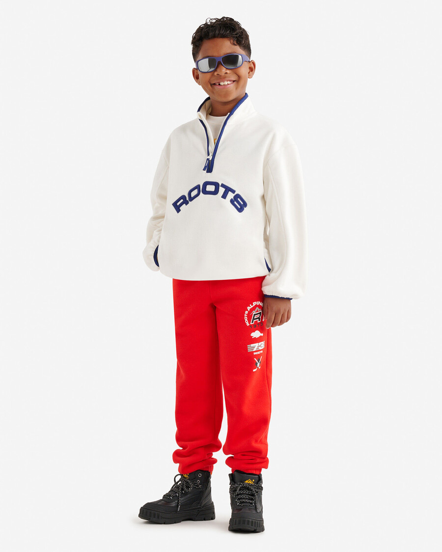pantalon de survêtement à écussons kids alpine goods