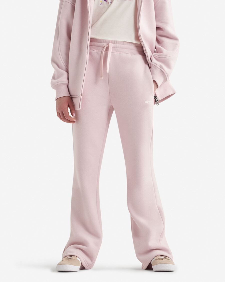 pantalon de survêtement évasé et ajusté cloud pour filles