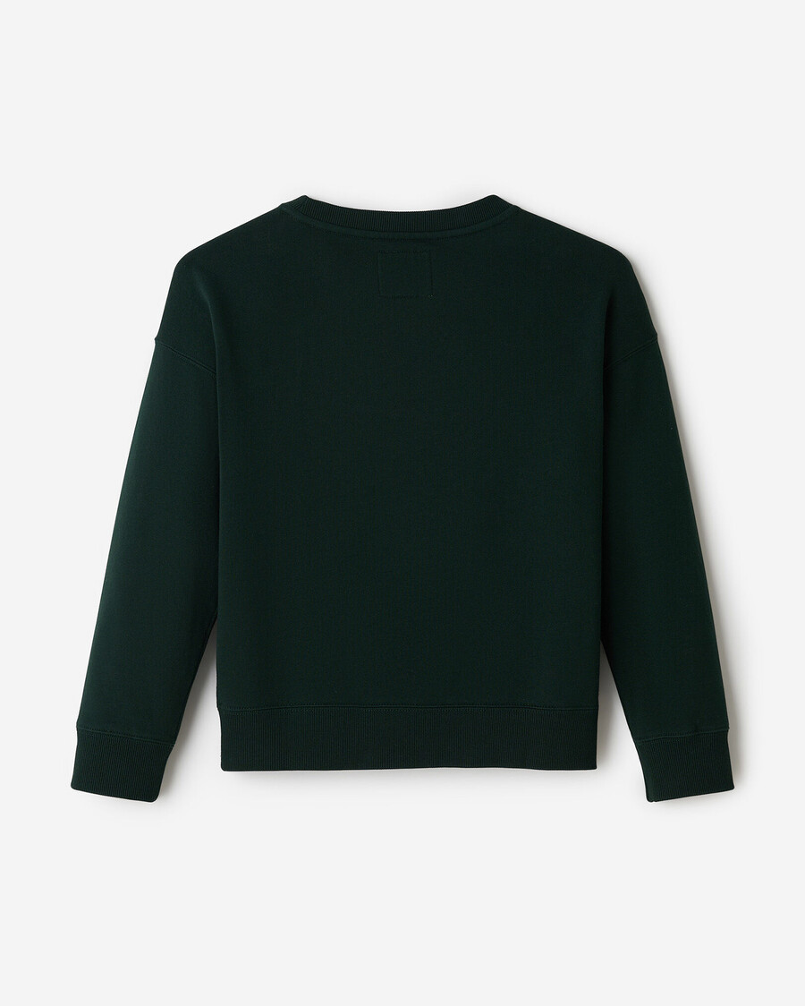 sweat-shirt à col rond kids roots x wicked floral