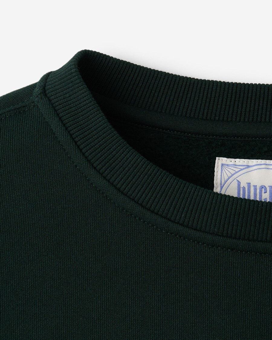 sweat-shirt à col rond kids roots x wicked floral