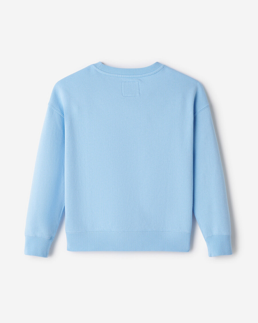 sweat-shirt à col rond kids roots x wicked floral
