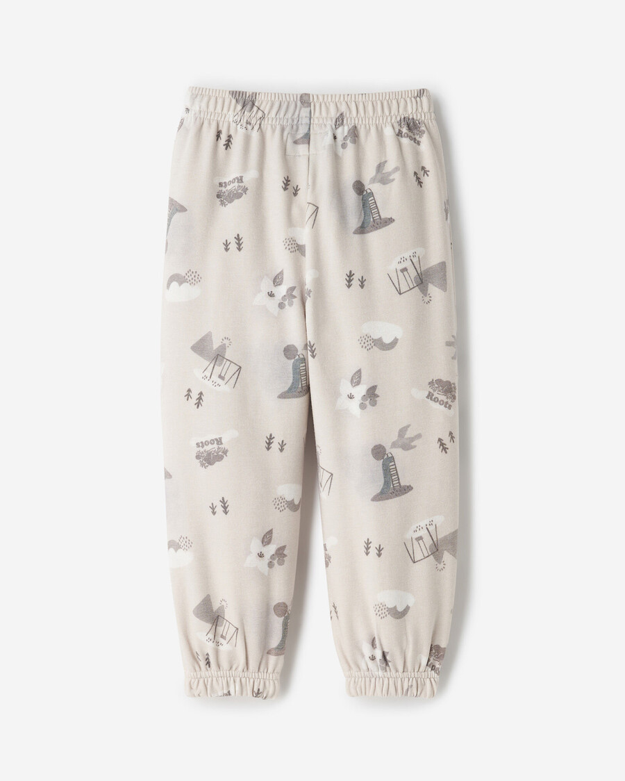 pantalon de survêtement pour tout-petits sur le thème de laire de jeux naturelle
