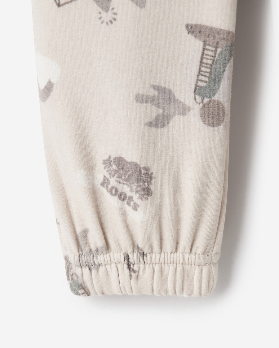 pantalon de survêtement pour tout-petits sur le thème de laire de jeux naturelle