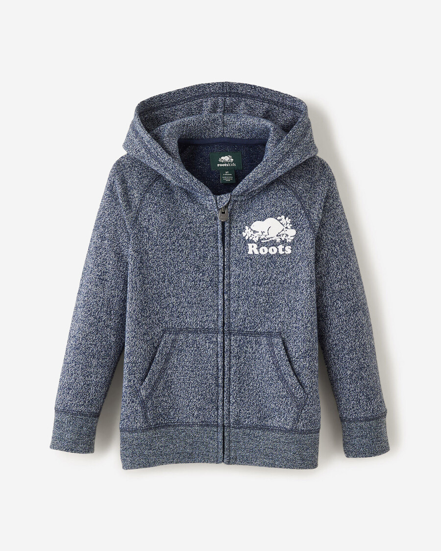 sweat à capuche zippé original bio pour tout-petit