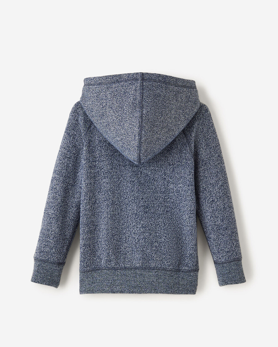 sweat à capuche zippé original bio pour tout-petit