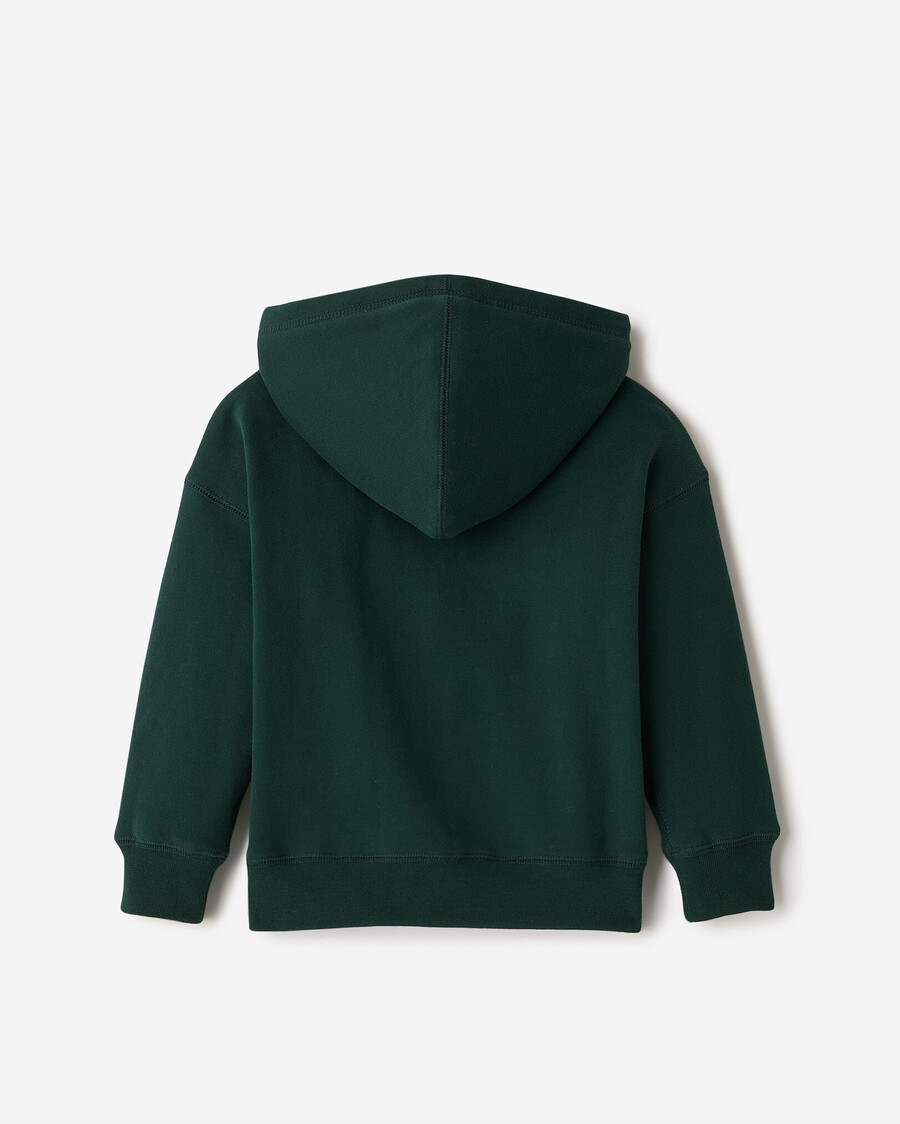 sweat à capuche zippé pour tout-petit avec appliqué roots