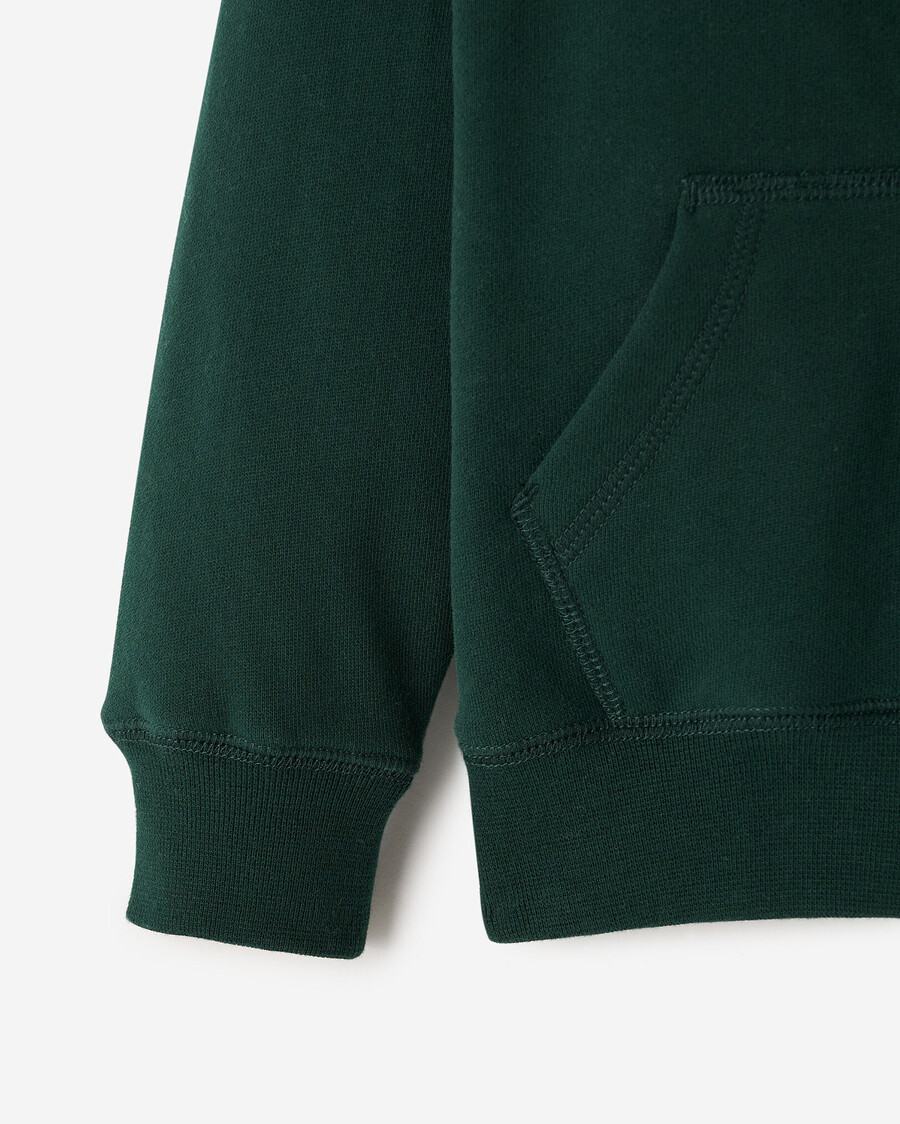 sweat à capuche zippé pour tout-petit avec appliqué roots