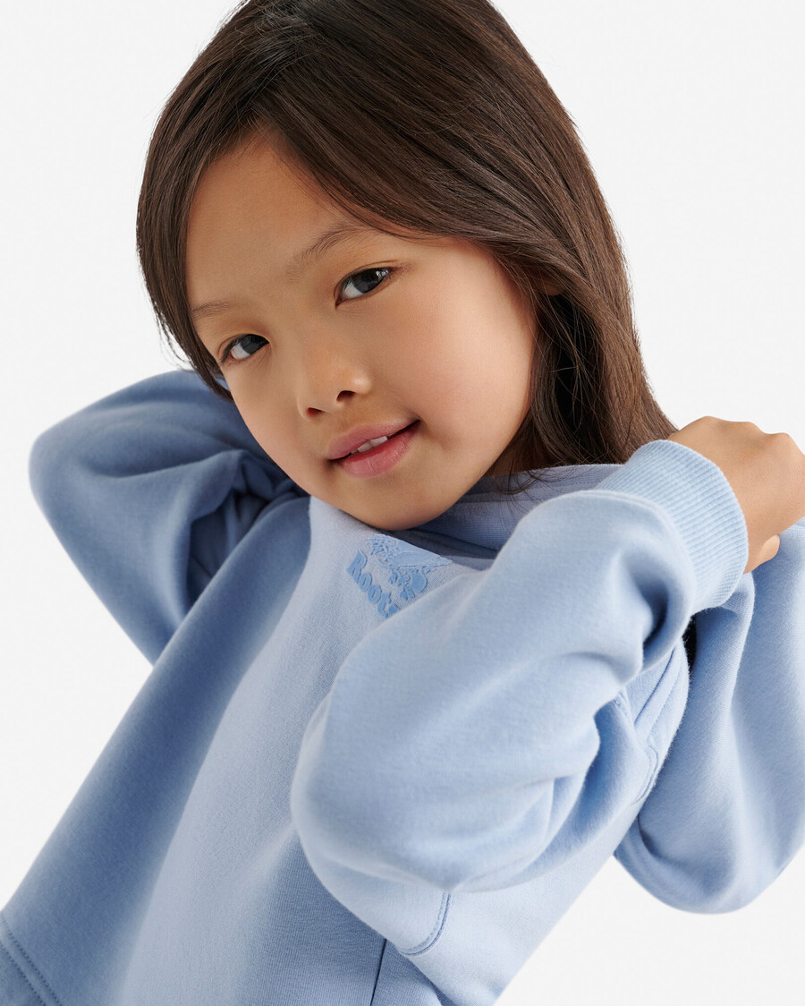 sweat à capuche court cozy cooper pour petites filles