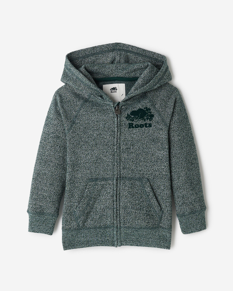 sweat à capuche zippé original bio pour tout-petit