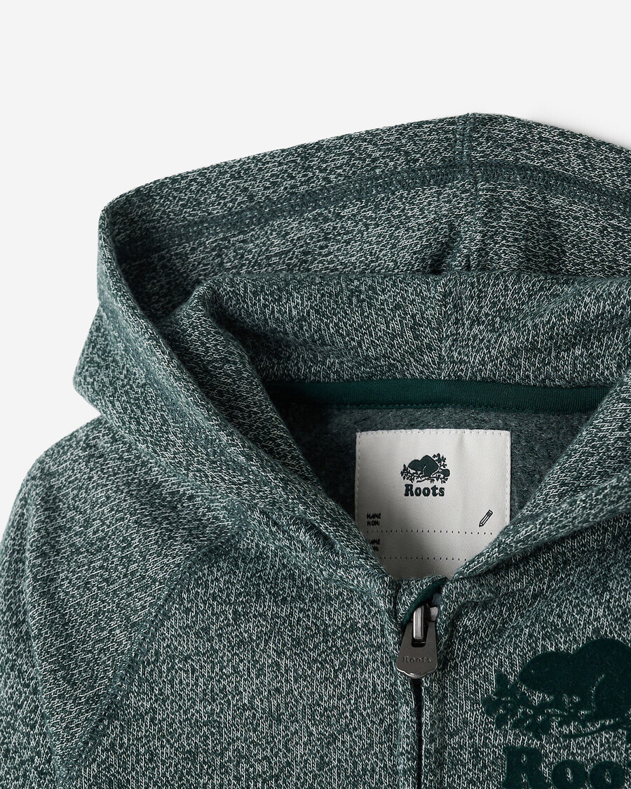 sweat à capuche zippé original bio pour tout-petit