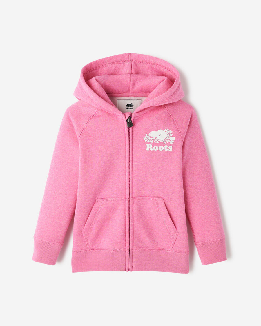 sweat à capuche zippé original à paillettes pour tout-petit