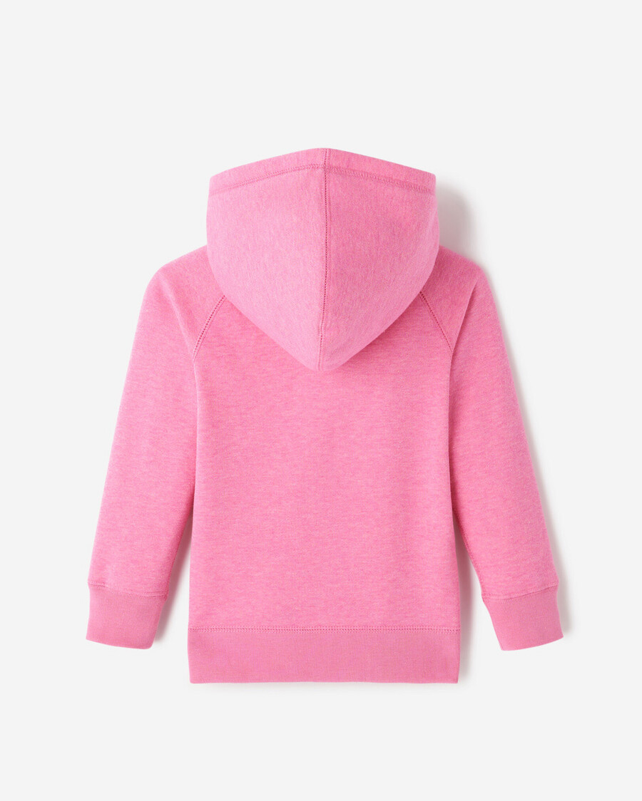 sweat à capuche zippé original à paillettes pour tout-petit