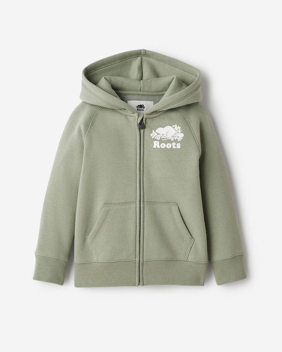sweat à capuche zippé original bio pour tout-petit