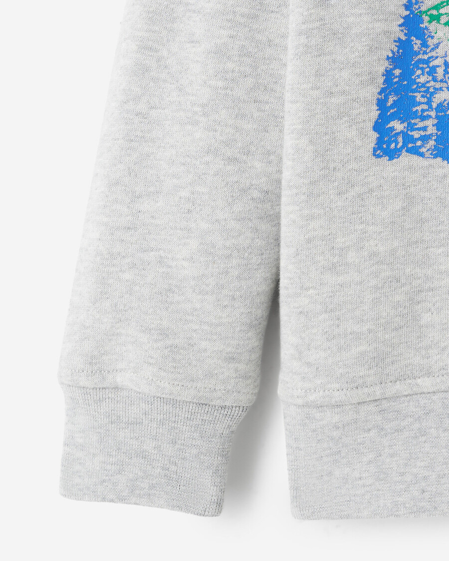sweat-shirt à col rond pour tout-petit paysage alpin