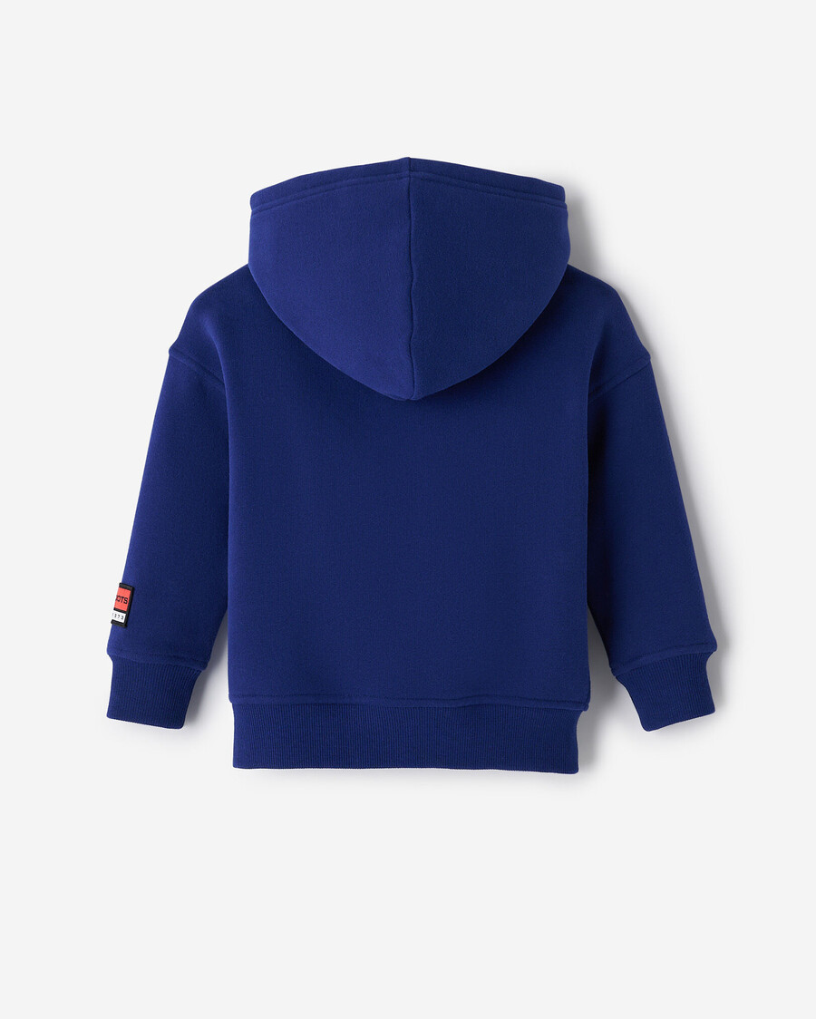 sweat à capuche kanga pour tout-petit avec écussons alpins