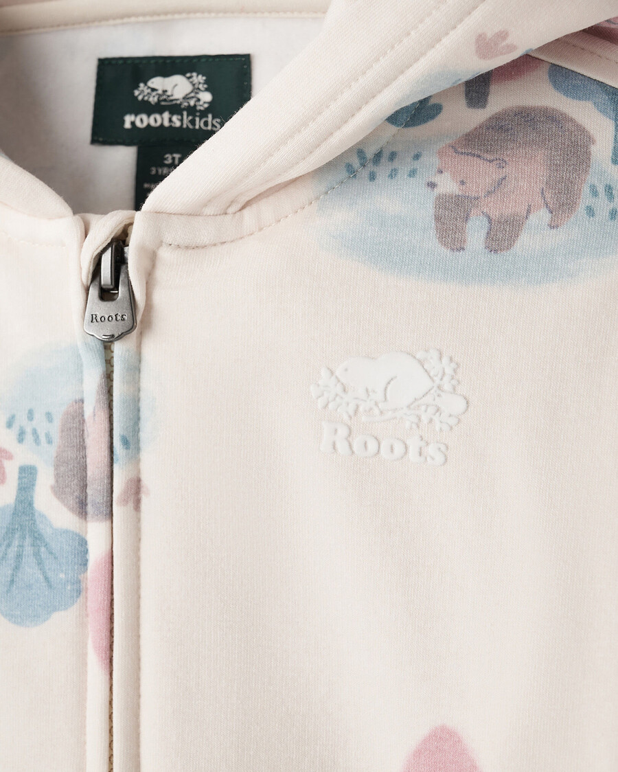 sweat à capuche zippé cozy bear pour tout-petit