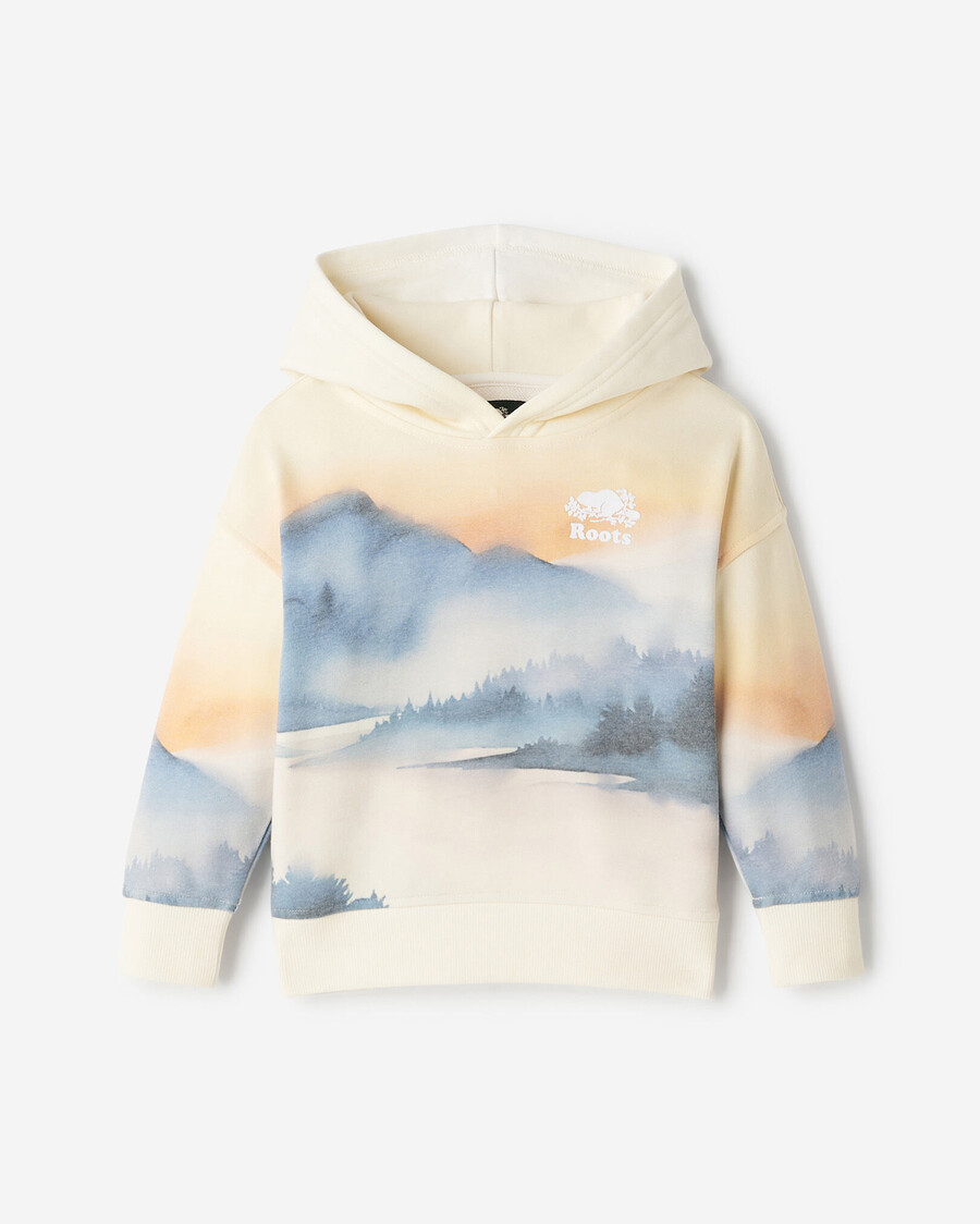 sweat à capuche paysage pour tout-petit
