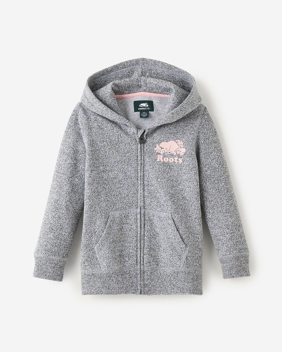 sweat à capuche zippé original bio pour tout-petit