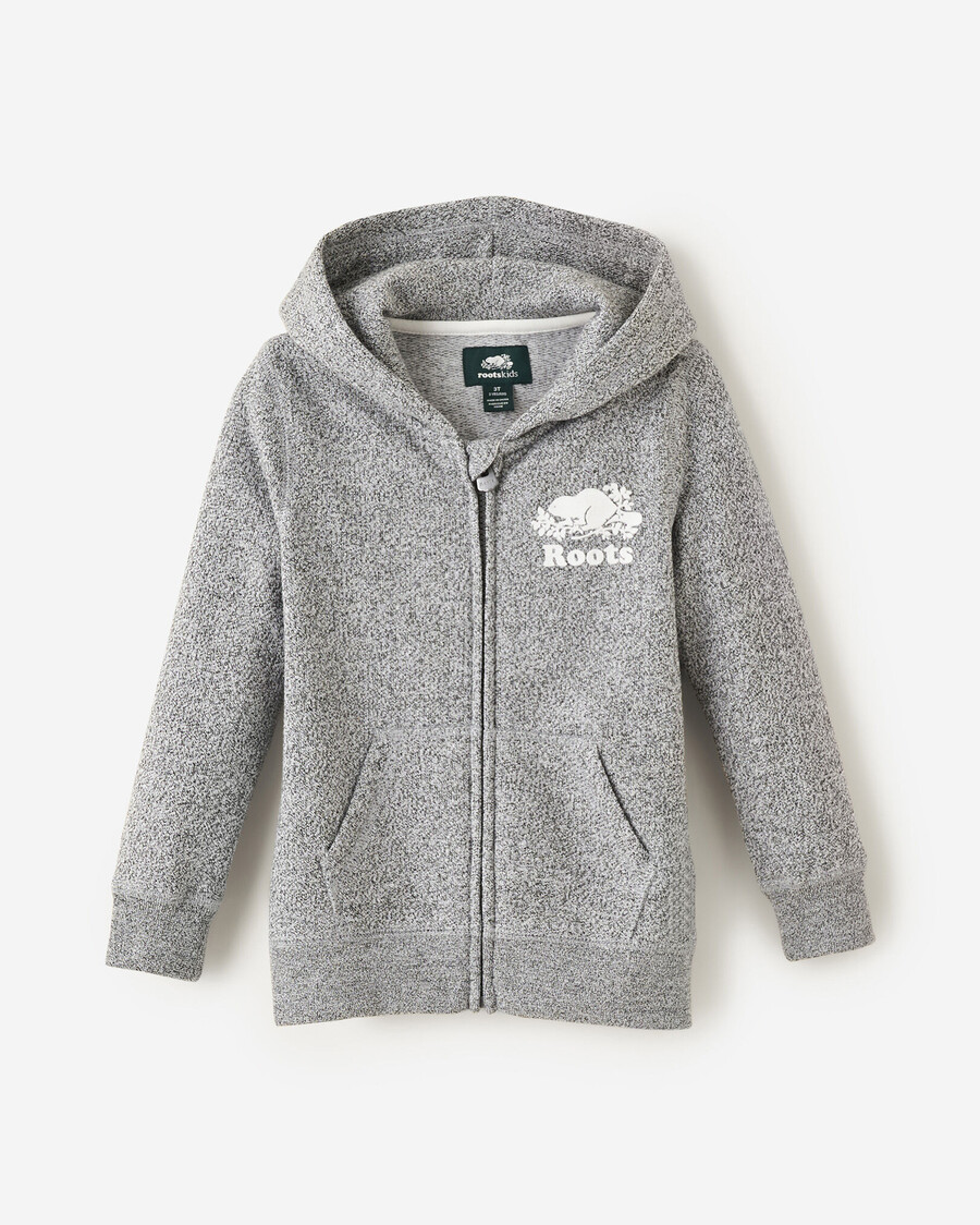 sweat à capuche zippé original bio pour tout-petit