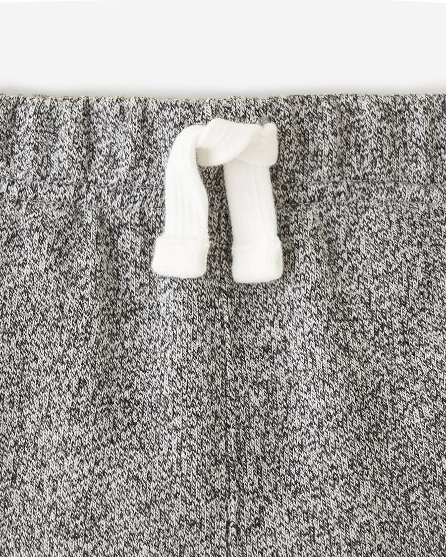 pantalon de survêtement bio à revers étroits pour petites filles