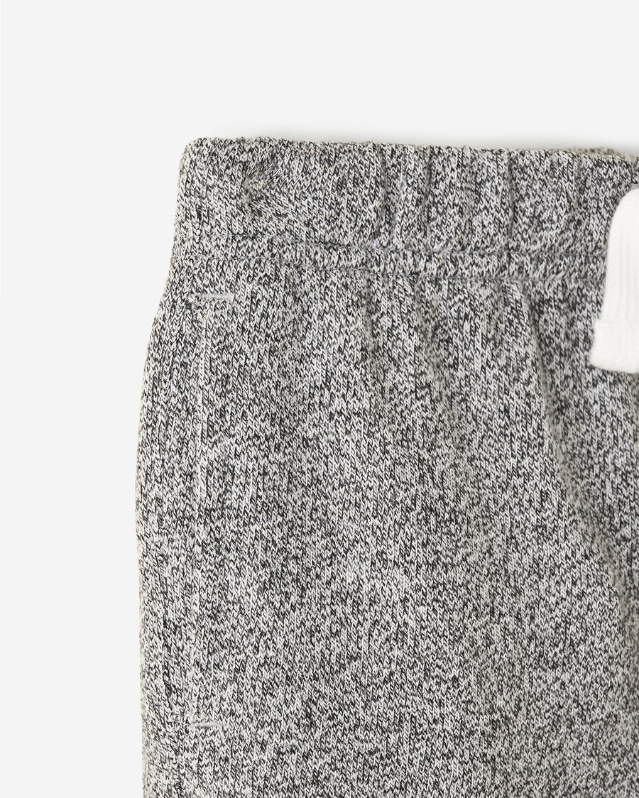pantalon de survêtement bio à revers étroits pour petites filles