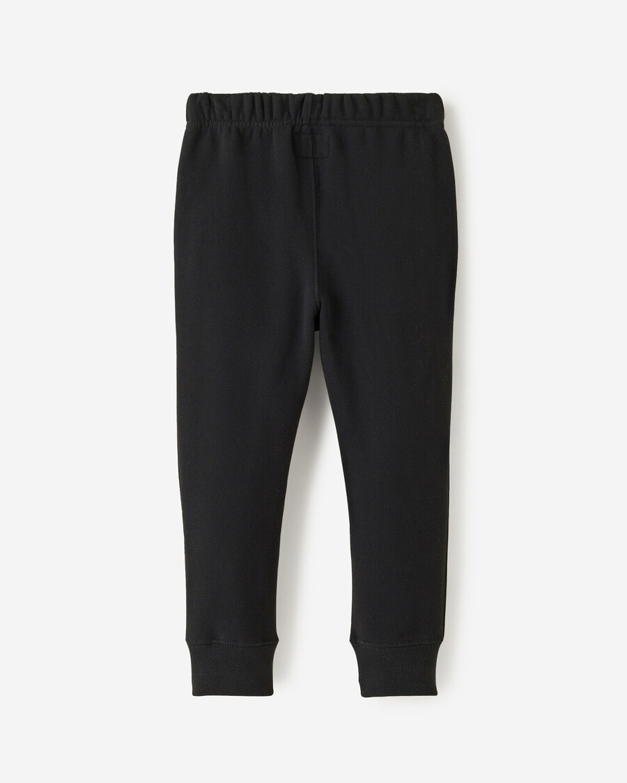 pantalon de survêtement bio à revers étroits pour petites filles